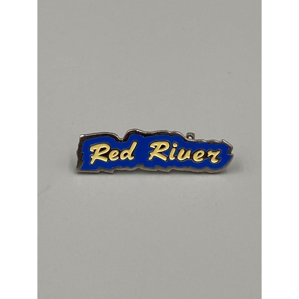 Red River‎ Blue & Yellow Lapel Pin